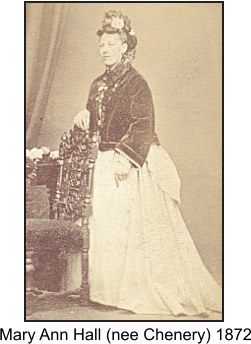 Mary Ann Hall (nee Chenery) 1872